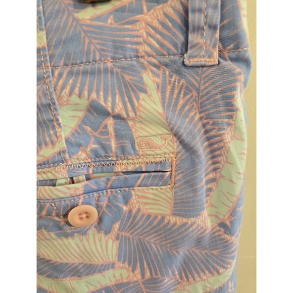 Vineyard Vines Womens Shorts‎ Size 6 Purple Print Summer - Picture 4 of 4